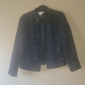 Women's Black Tweed Jacket